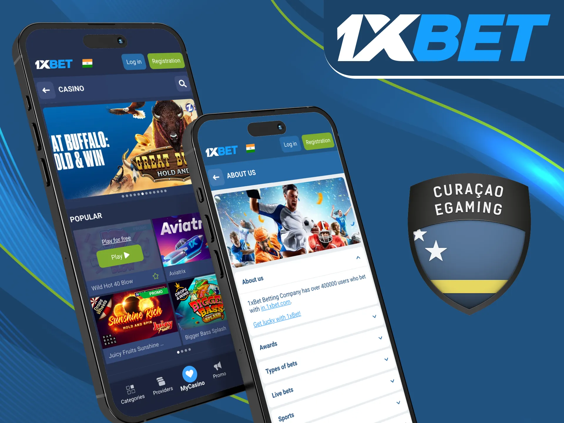 Does online casino 1xbet have a license.